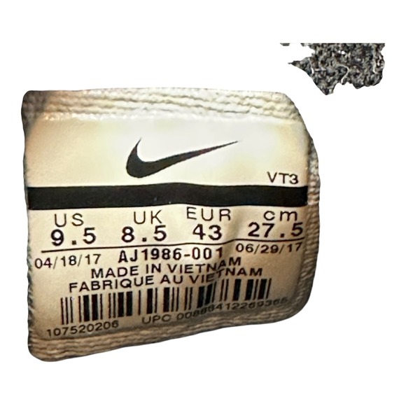 NIKE AIR MAX 97 OG UNDFTD Black Red Green Men's Size 9.5 AJ1986 001 Undefeated - Picture 5 of 16